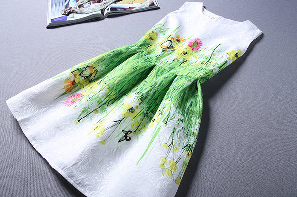 SimpleDesignFloralPrintingMiniDresses-ZYK022234WI