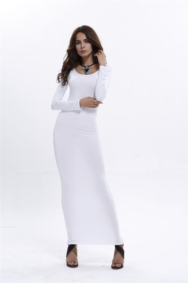 SimpleDesignLongSleeveLongWinterDresses-TZK072125