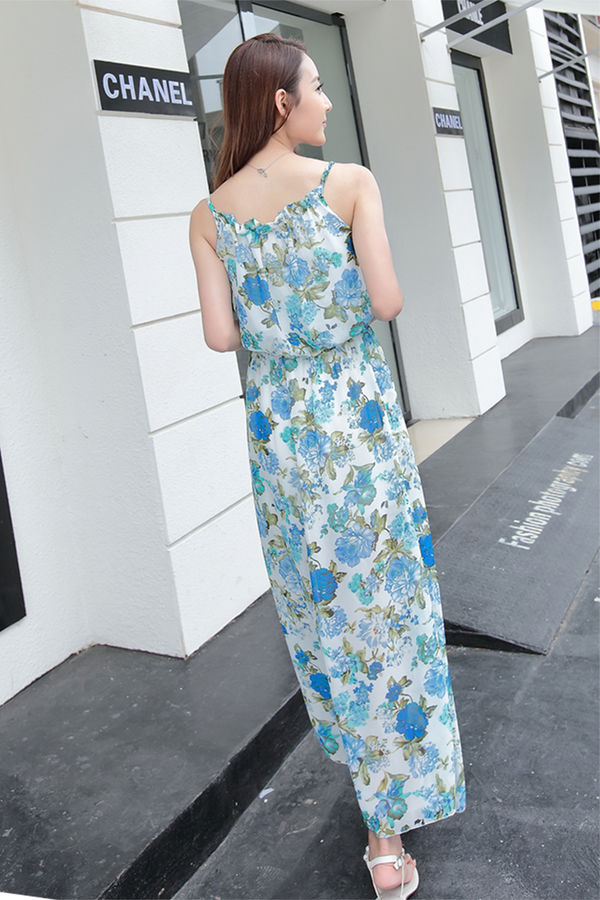 SummerBeautifulPrintedStrapsLongDress-AZK052511