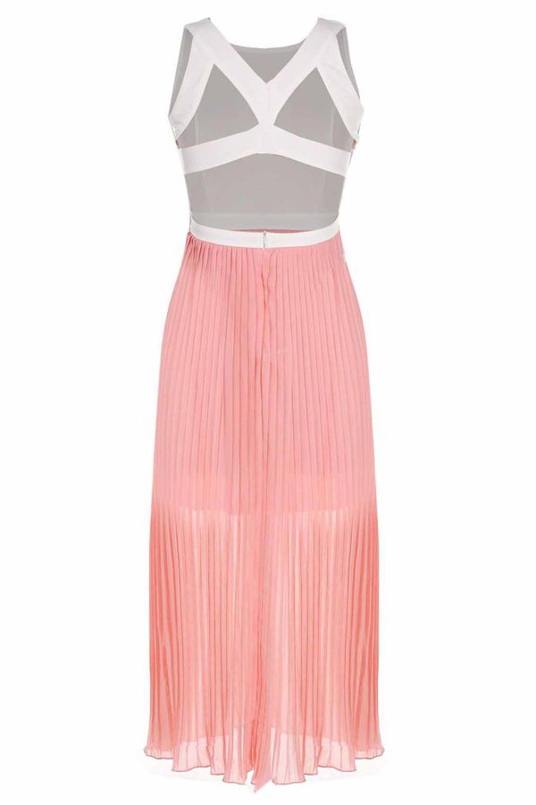 SummerSexyHollowOutChiffonPinkLongDresses-TZK081516PN