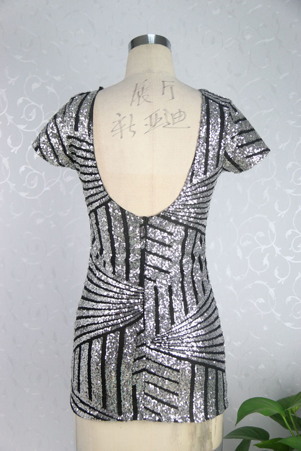 UniqueDesignSexyWomenGeometricPatternBodyconNightClubDresses-ZFE111152