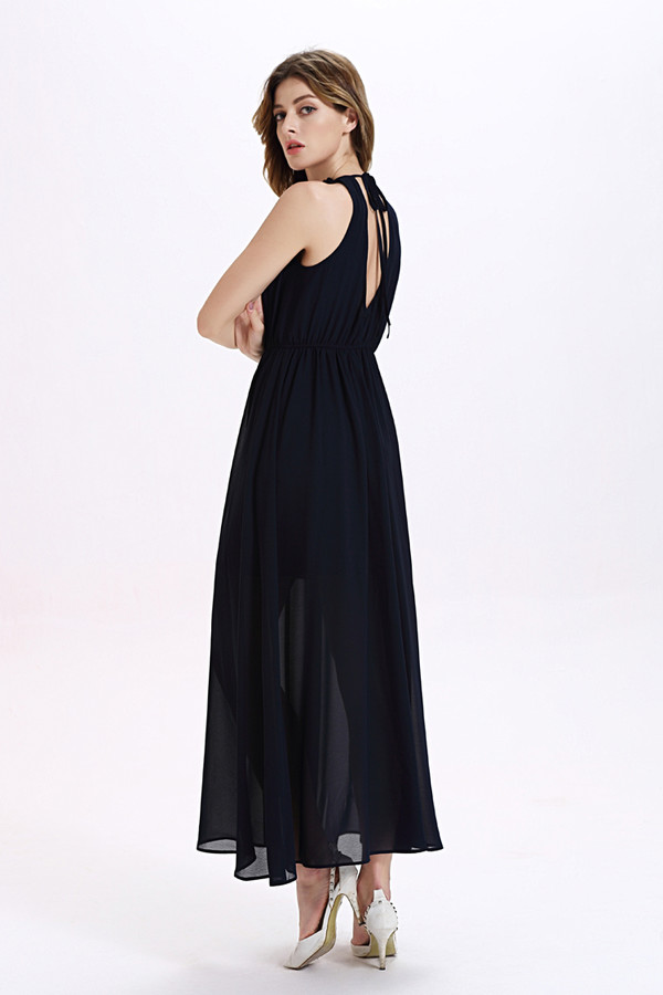 WholesaleChiffonHighWaistBacklessLongDress-TFK050618