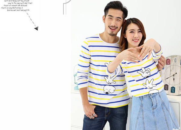 WholesaleFamilySuitsStripedONeckTShirts-YHK091233