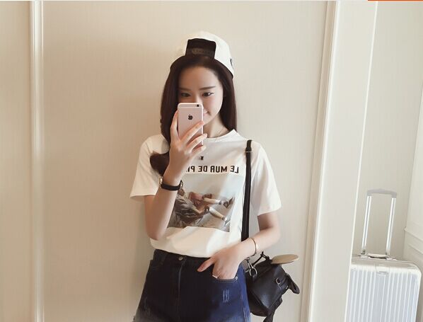 WholesaleKoreanFigurePrintedT-shirts-AYK040841