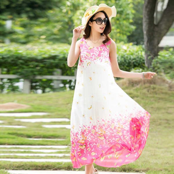 WholesaleKoreanFloralLongPartyDresses-ZK050630