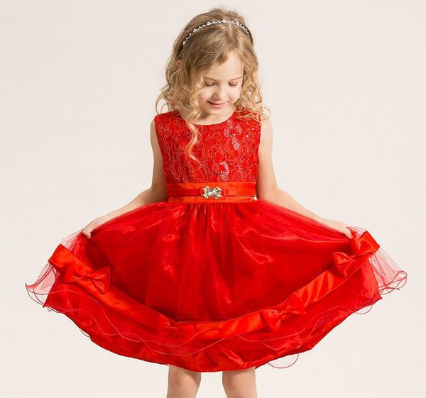 WholesaleMaxiHemLaceBowGirlDresses-CMK062303A