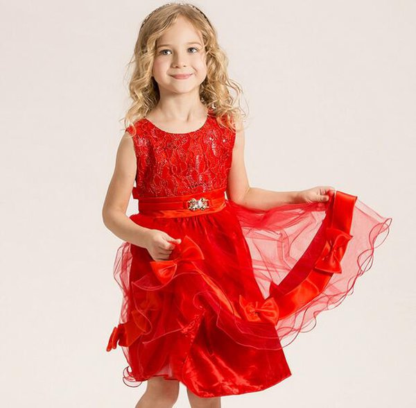 WholesaleMaxiHemLaceBowGirlDresses-CMK062303A