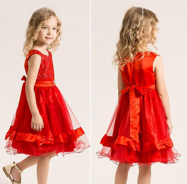 WholesaleMaxiHemLaceBowGirlDresses-CMK062303A