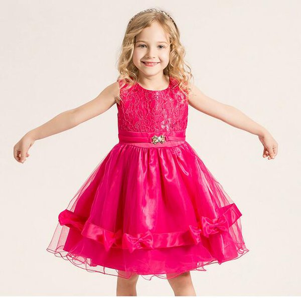 WholesaleMaxiHemLaceBowGirlDresses-CMK062303B