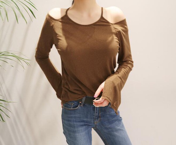 WholesaleOffShoulderCustomKnitwearBlouse-CMK081542