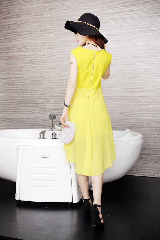 WholesaleSexyLow-cutHollowOutSleevelessSlimPartyDress-TZK061764