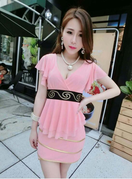 WholesaleSlimSexyWrapSummerDress-AFK052409
