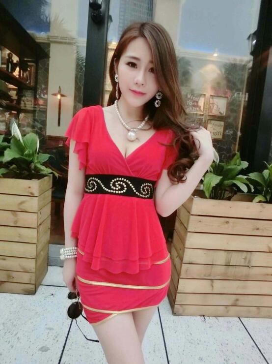 WholesaleSlimSexyWrapSummerDress-AFK052409