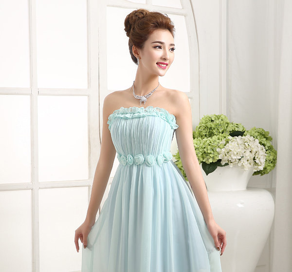 WholesaleTrendyStraplessAnkleLengthFloralEmbroiderySexyDresses-LYE092546